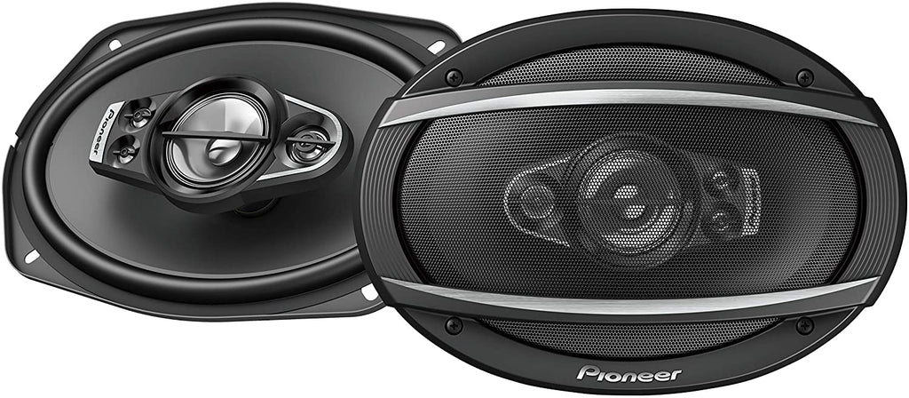 Pioneer TS-A6970F 5-Way 600W 6.9" WITH TS-A1680F 6.5" 350W  Coaxial Car Speakers