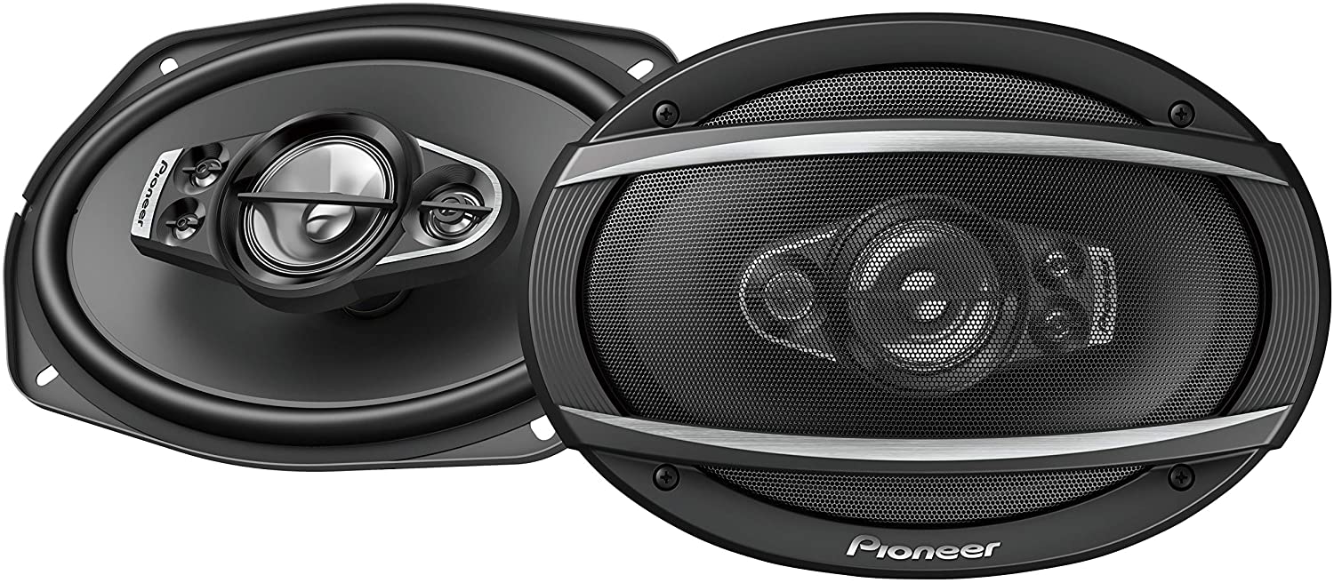 Pioneer TS-A6970F 600W Max, 100W RMS 6" x 9" A-Series 5-Way Coaxial Car Speakers