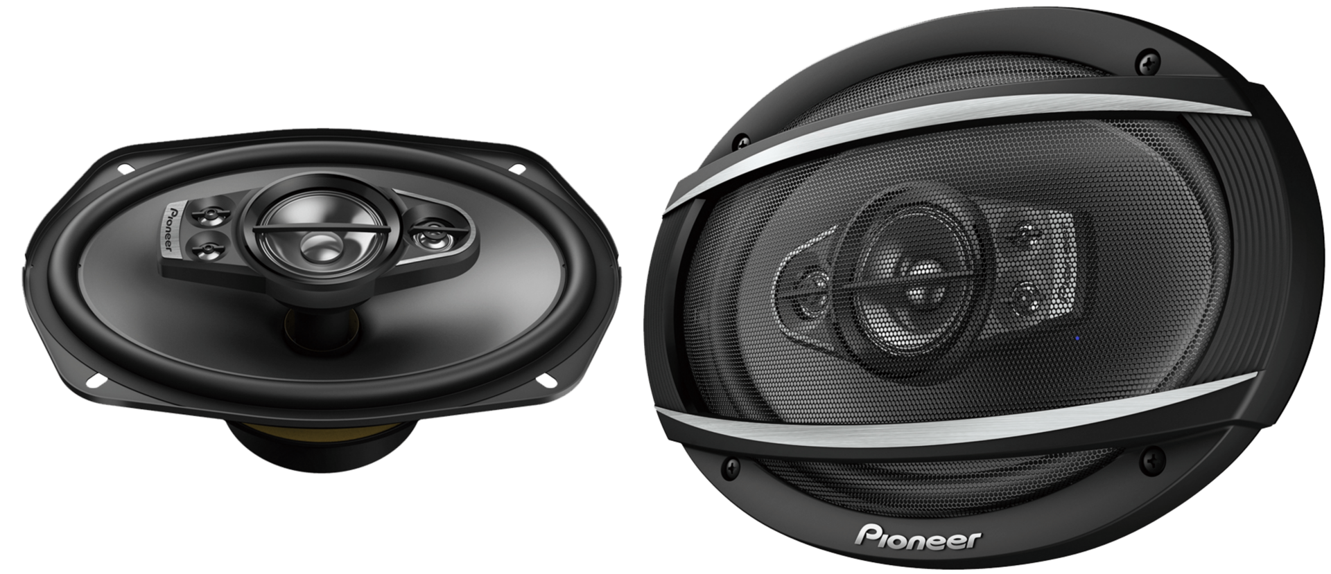 2 Pioneer TS-A6987S 6" x 9" 5-Way 700W Max 4-Ohms Car Audio Coaxial Speakers