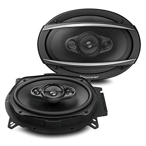 Pioneer TS-A1670F TS-A6970F 6.5" 3-Way and 6x9 5-Way A-Series Coaxial Speakers + 25' Speaker Wire