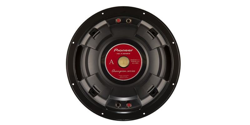 Pioneer TS-A301D4 1600W 12" Champion Series Dual 4-ohm Car Subwoofer
