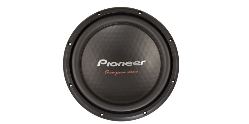 Pioneer TS-A301D4 1600W 12" Champion Series Dual 4-ohm Car Subwoofer