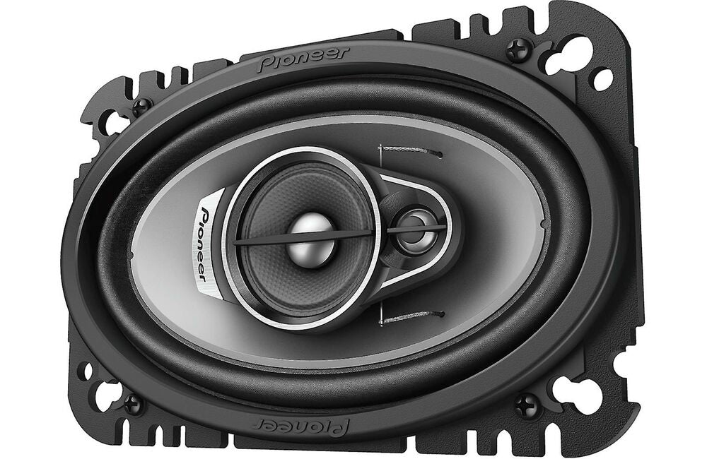 Pioneer TS-A462F 420W Peak (60W RMS) 4"x6" A-Series 3-Way Coaxial Car Speakers