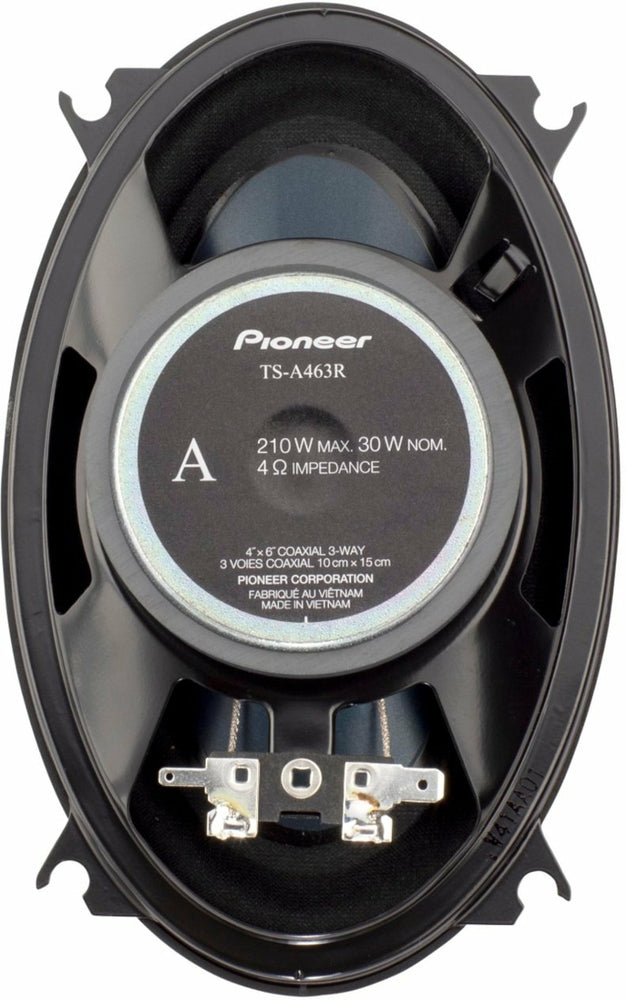 Pioneer TS-A463R 60W RMS 4x6" 3-way Speakers Fit 1982-UP C/K S-10 S-15 Jimmy Blazer