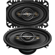Load image into Gallery viewer, 2 Pioneer TS-A4671F 420W 4x6" A-Series 4-way 4-ohm Coaxial Car Speakers