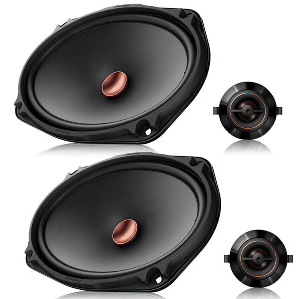 Pioneer TS-D69C 660W 6x9" D Series 2 Way Component 4-ohm Speakers