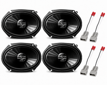Load image into Gallery viewer, Pioneer TS-G6820S 6x8" Front-Rear Speakers + 72-5512 Fit 1994-2004 Ford Mustang