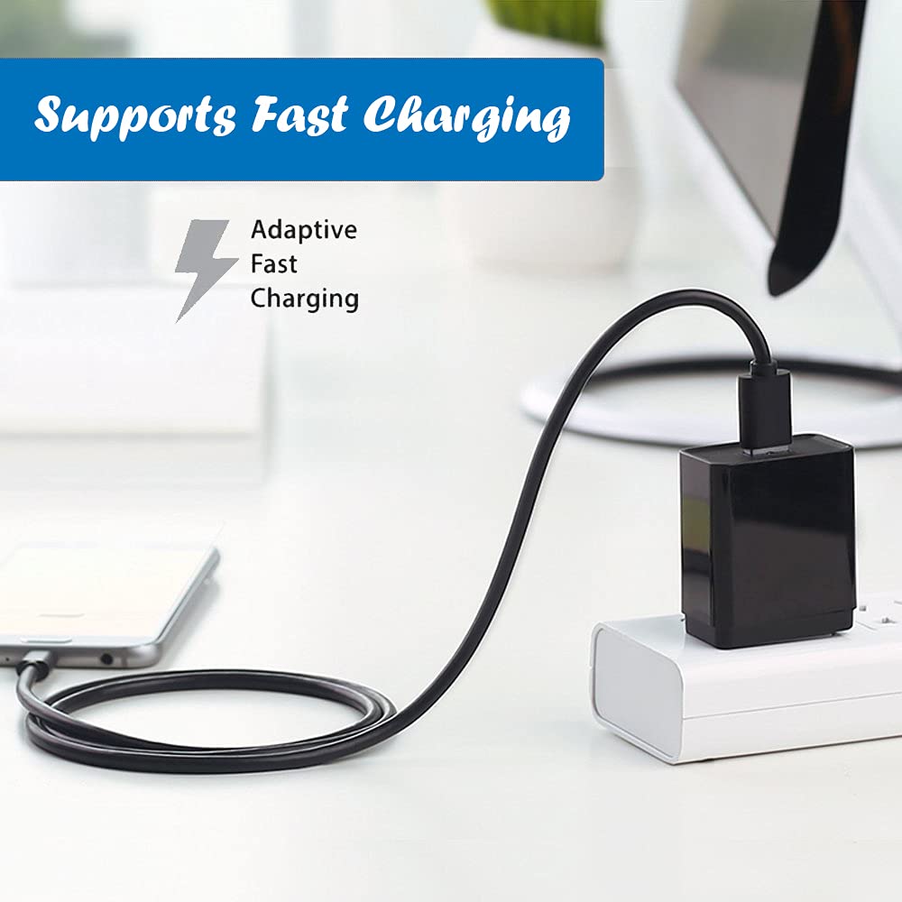 American Terminal USB-C to USB-A 3.0 Cable 6 Feet Type C Charging and Data Transfer 10-Pack