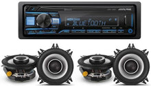 Load image into Gallery viewer, Alpine UTE-73BT Mech-less Bluetooth &amp; 2 Pair S2-S40 4" Speakers &amp; KIT10 AMP Kit