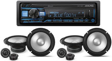 Load image into Gallery viewer, Alpine UTE-73BT In-Dash Digital Media Receiver Bluetooth &amp; 2 Pair S2-S65C 6.5" Component Speakers