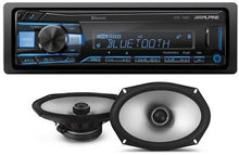 Load image into Gallery viewer, Alpine UTE-73BT In-Dash Digital Media Receiver Bluetooth &amp; S2-S69 6x9" Speakers