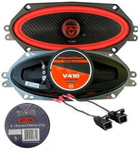 Load image into Gallery viewer, V410 4x10" B-Pillar Speakers Harness Fit 1982-93 S-10 &amp; 1982-90 GMC S-15