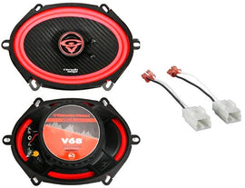2 Cerwin-Vega V68 6x8