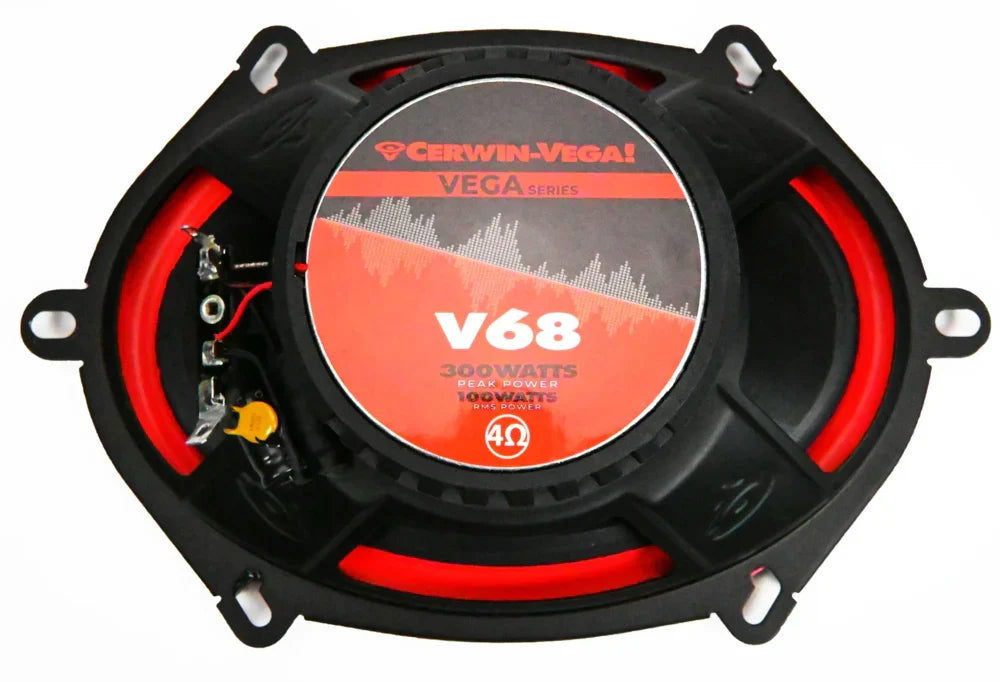 2 Cerwin Vega V68 6"x8" 300W Front/Rear Speakers Fit 1997-2014 Ford F-150