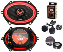Load image into Gallery viewer, Cerwin-Vega V68 6x8" 600W Vega Series 2-Way Coaxial 4-ohm Speakers Bundle