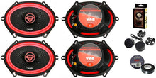 Load image into Gallery viewer, 2 Cerwin-Vega V68 6x8" 600W Vega Series 2-Way Coaxial 4-ohm Speakers Bundle