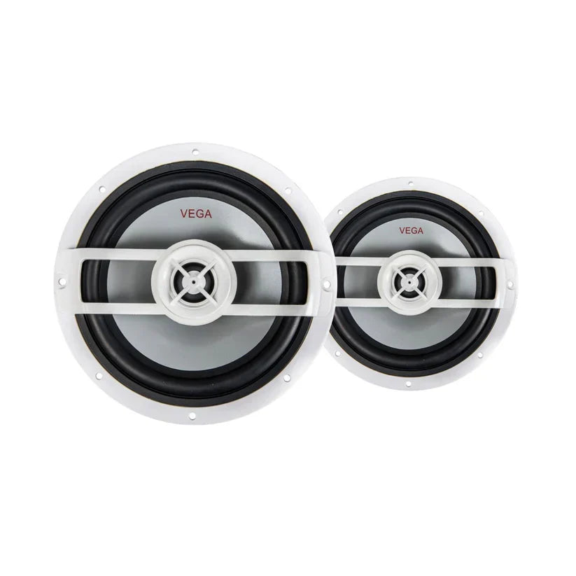 2 Cerwin Vega VM65 6.5" 250W Marine & Powersport Speakers w/LED Lighting