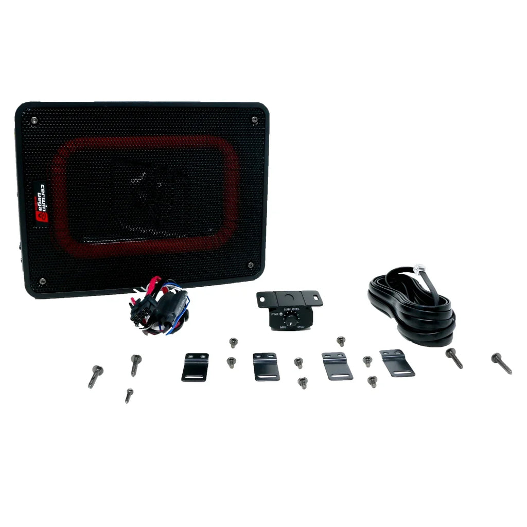 Cerwin Vega VPAS68 Active 6"x8" Subwoofer Enclosure + 8G Amp Kit