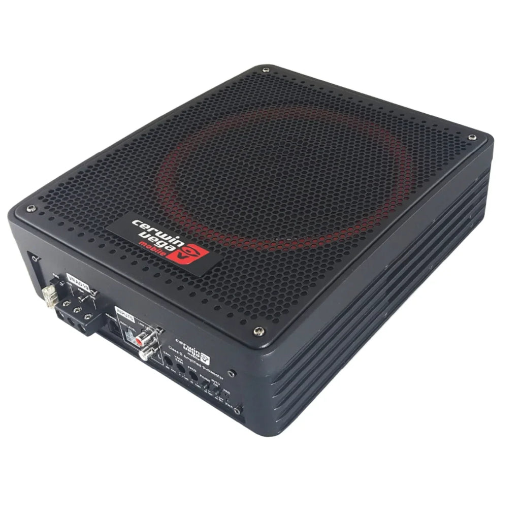 Cerwin Vega VRAD10 VEGA Series 10" Active Slim Subwoofer Enclosure W/Passive Radiator