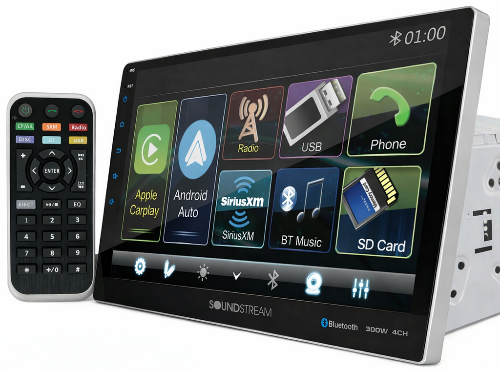 Soundstream VRCPAA-106MW 10.6" 2-DIN Digital Multimedia + Camera PK1