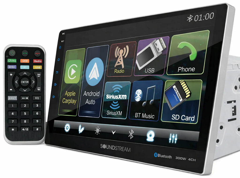 Soundstream VRCPAA-106MW 10.6" 2-DIN Digital Multimedia + Camera PK4