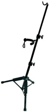 Load image into Gallery viewer, Yorkville VS-61 Violin Stand With Bow Hanger - Black - Tripod Style