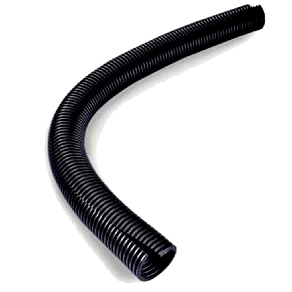 American Terminal  20 Ft. 1/2" Split Wire Loom Conduit Polyethylene Tubing Black