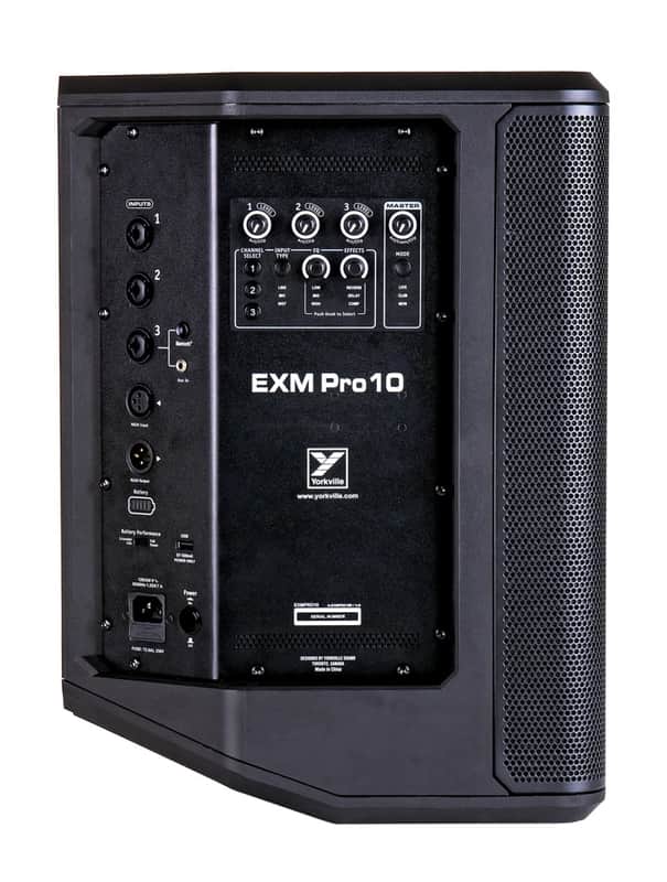 Yorkville EXMPRO10 | 1x10" 2way Battery-Powered PA Speaker