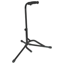 Load image into Gallery viewer, Yorkville GS-125B Guitar Stand with Safety Guard - Black