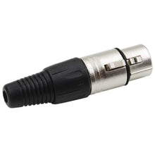 Load image into Gallery viewer, MR DJ XLRFH4 4 XLR Female Head 3 Pin Connector Allows for Speaker Cables