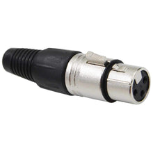 Load image into Gallery viewer, MR DJ XLRFH2 2 3-Pin XLR Female Connector Heads for Audio Microphone &amp; DMX Cable Applications