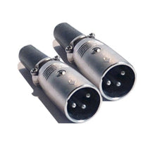 Load image into Gallery viewer, MR DJ USA XLRMH2 1 Pair XLR Male Head 3 Pin Connector Allows for Speaker Cables