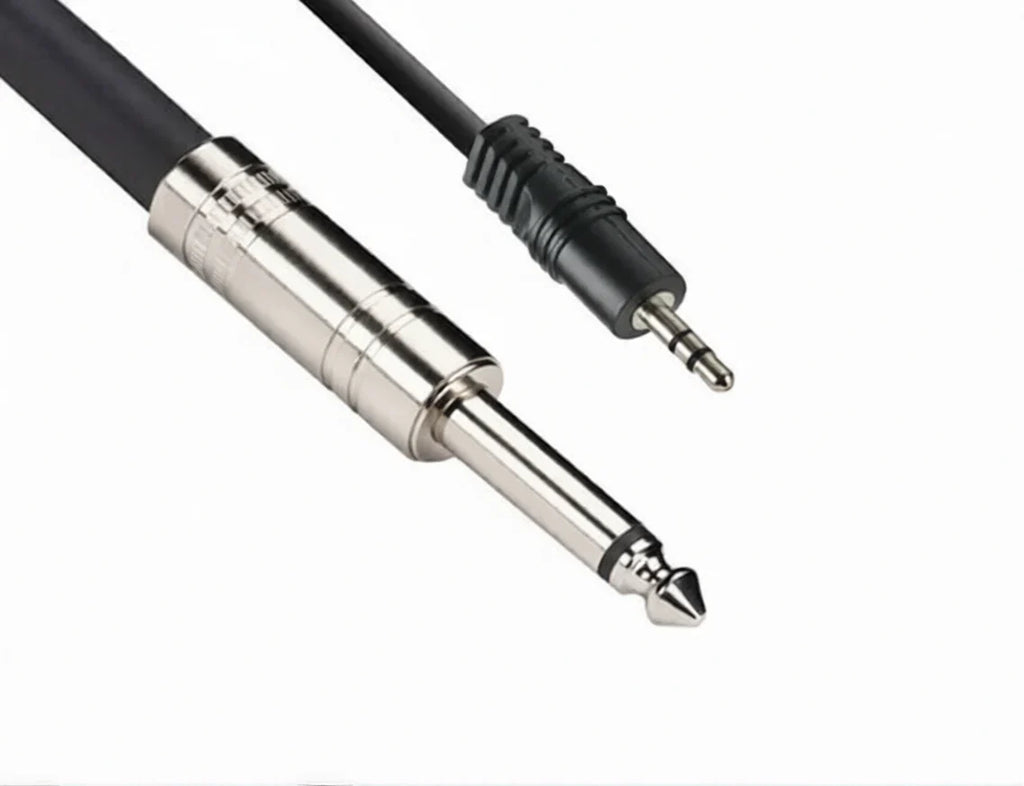 MR DJ CEQS3 MR DJ 3 FEET CABLE 1/4" TRS (STEREO) TO 1/8" MINI TRS (STEREO)