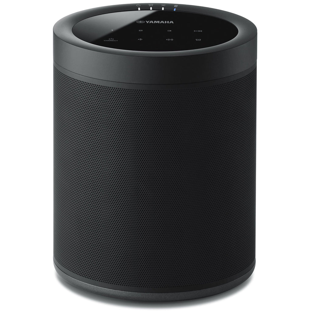 2 Yamaha WX-021BL wireless powered speakers with Wi-Fi, Bluetooth, and Apple Airplay