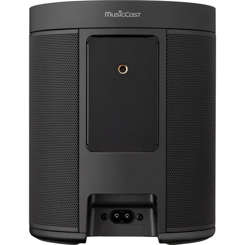 2 Yamaha WX-021BL wireless powered speakers with Wi-Fi, Bluetooth, and Apple Airplay