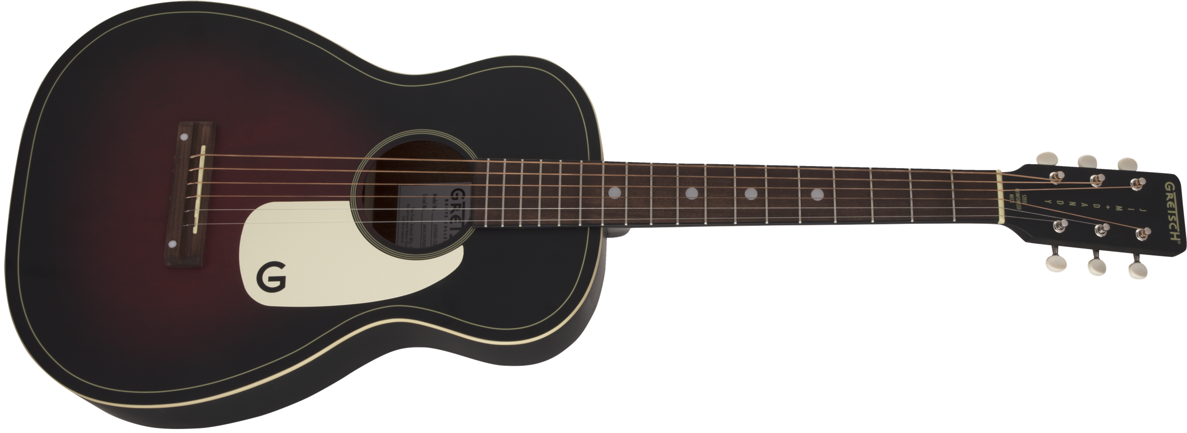 GRETSCH G9500 Jim Dandy 24" Scale Flat Top Guitar, 2-Color Sunburst