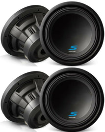 2 Alpine S-W12D2 Car Subwoofer<br/>1800W Max, 600W RMS 12