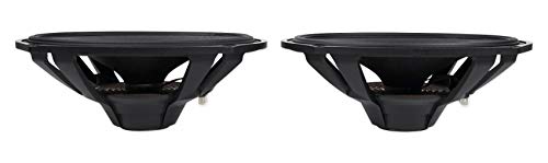 (2) Pairs ALPINE X-S69C 6x9" 360w Component Car Speakers+Alpine X-A70F 4-Ch Amplifier