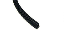 Load image into Gallery viewer, 100'- 1/2" Split Loom Wire Tubing Black Poly Auto Trailer - (100' Feet)