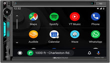 Load image into Gallery viewer, Soundstream VRCPAA-7DR Multimedia 7" Double-DIN DVD Receiver w/ CarPlay and Android Auto