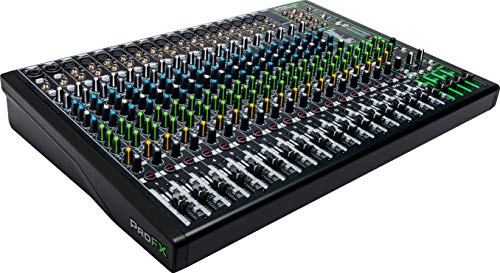 Mackie ProFXv3 Series, 22-Channel Professional Effects Mixer with USB, Onyx Mic Preamps and GigFX effects engine - Unpowered (ProFX22v3)