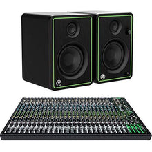 Load image into Gallery viewer, MACKIE PROFX30-V3 30-CHANNEL PROFESSIONAL EFFECTS MIXER WITH USB Mackie CR4-X Pair 4-Inch Multimedia Monitors with Professional Studio-Quality Sound