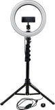 Mackie 3-Color Ring Light Kit with Stand and Remote (10