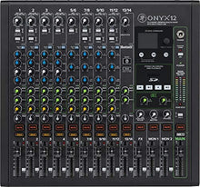 Load image into Gallery viewer, Mackie ONYX12 12-channel Analog Mixer with Multi-Track USB