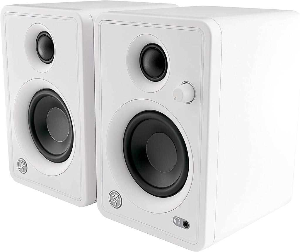 Mackie CR3-X Creative Reference Series Powered 3" Multimedia Monitors (Pair, Limited-Edition White)