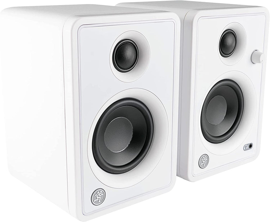 Mackie CR3-X Creative Reference Series Powered 3" Multimedia Monitors (Pair, Limited-Edition White)
