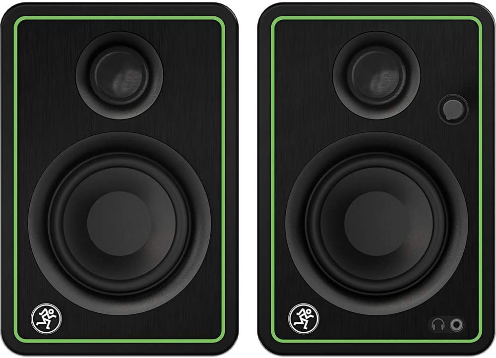 Mackie CR3-XBT Creative Reference Series 3" Multimedia Monitors with Bluetooth (Pair, Green)