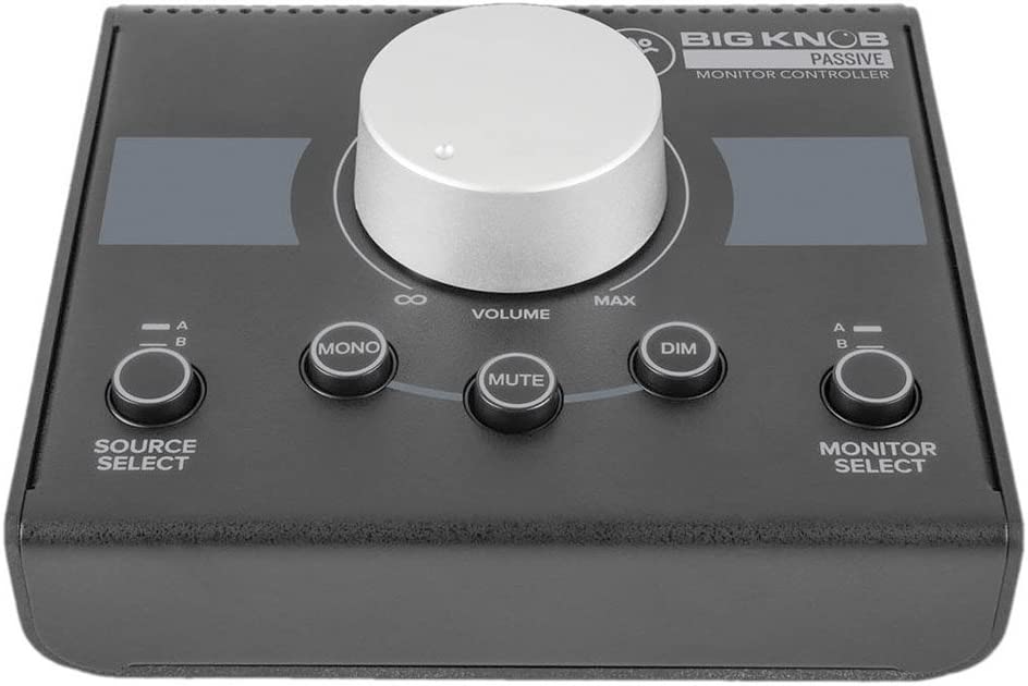 Mackie Big Knob Passive Studio Monitor Controller (Limited-Edition Black)