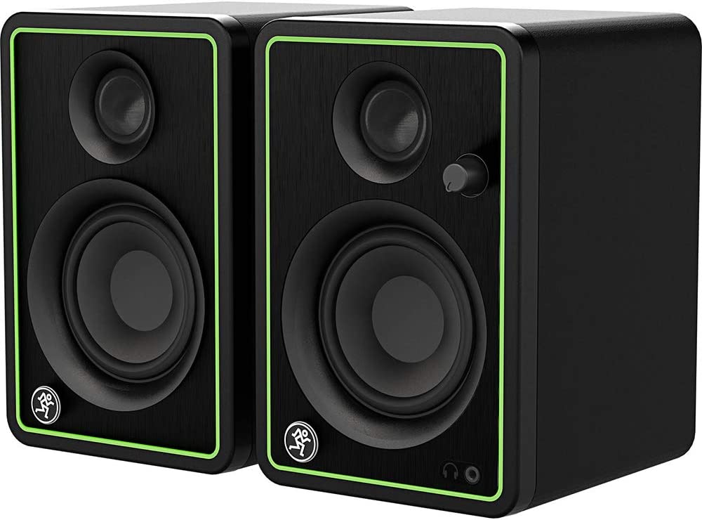 Mackie CR3-XBT Creative Reference Series 3" Multimedia Monitors with Bluetooth (Pair, Green)