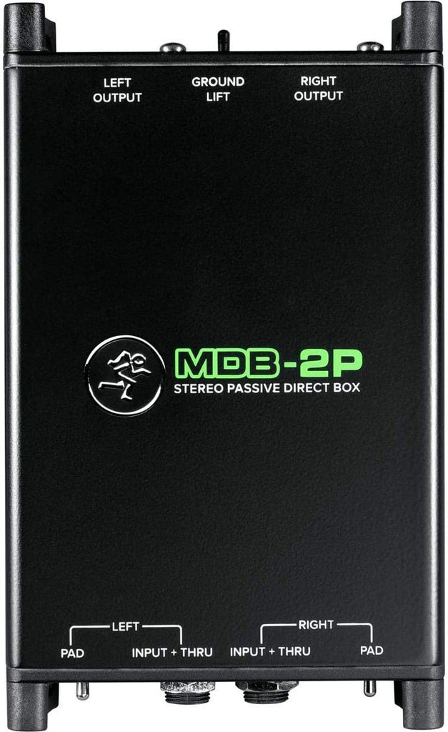 Mackie MDB-2P Passive Stereo Direct Box